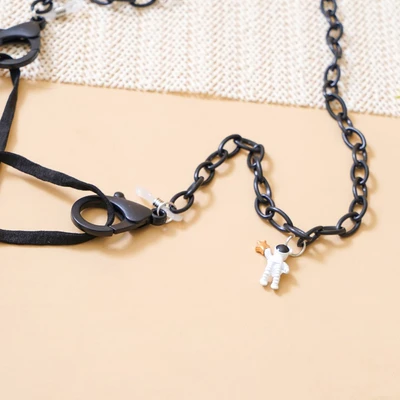 Gambar Ataru Tali Masker Chain Astronaut - Hitam