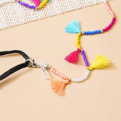 Gambar Ataru Tali Masker Beads Tassel Colorful I I