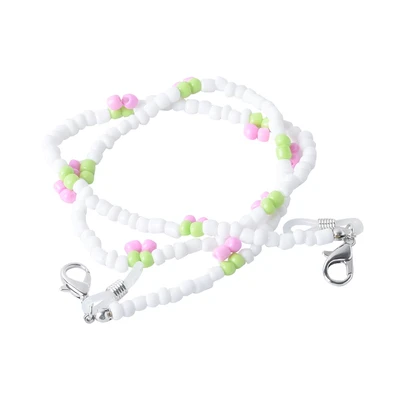 Gambar Ataru Tali Masker Beads Cherry - Putih