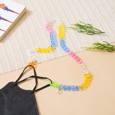 Gambar Ataru Tali Masker Plastik Chain Rainbow