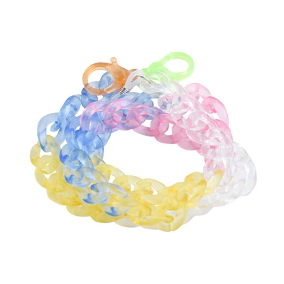 Gambar Ataru Tali Masker Plastik Chain Rainbow