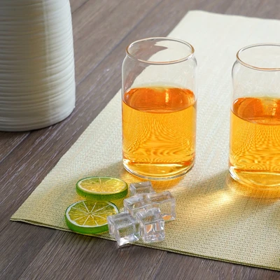 Gambar Libbey Gelas Can Kaca 473 ml Set 6 Pcs Transparan