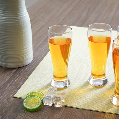 Gambar Libbey Giant Gelas Bir Kaca 355 ml Set 6 pcs Transparan