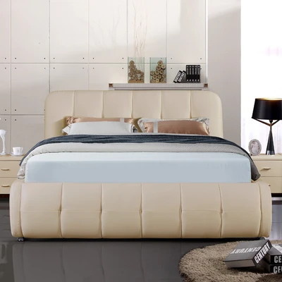 Gambar Informa 160x200 cm Belvya Tempat Tidur - Cokelat Khaki