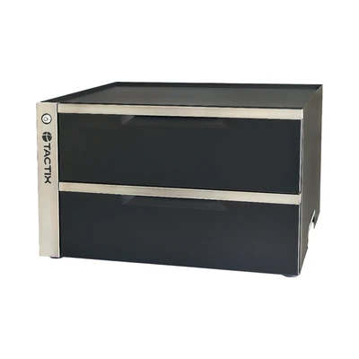 Gambar Tactix 60x51x37 Cm Filling Cabinet Besi Garasi 2 Pintu - Hitam