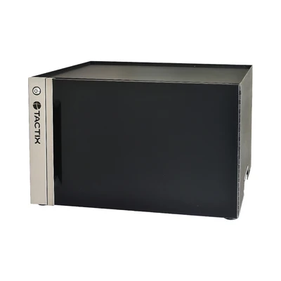Gambar Tactix Filling Cabinet Besi Garasi 1 Pintu Swing 60x51x37 cm - Hitam