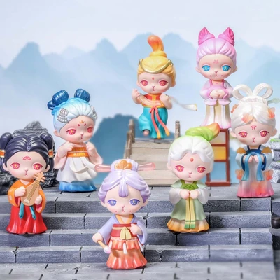 Gambar Pop Mart Minifigure Bunny Spring Breeze Series Random