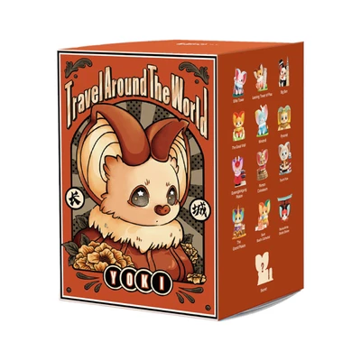 Gambar Pop Mart Minifigure Yoki Travel Around The World Random