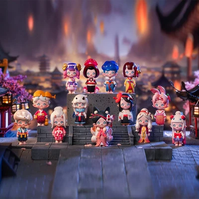 Gambar Pop Mart Minifigure Zoe Monster Story Series Random