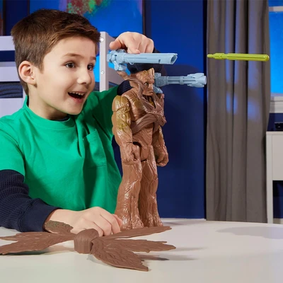 Gambar Marvel Action Figure Guardian Of The Galaxy Blast N Battle Groot