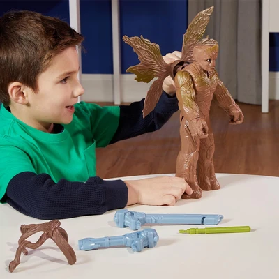 Gambar Marvel Action Figure Guardian Of The Galaxy Blast N Battle Groot