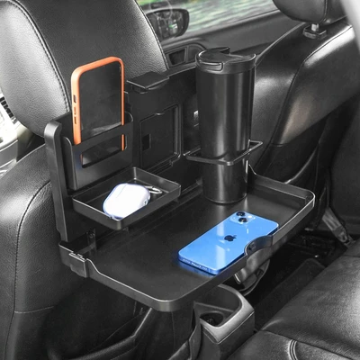 Gambar Otto Klasse Meja Lipat Mobil Headrest Wide - Hitam