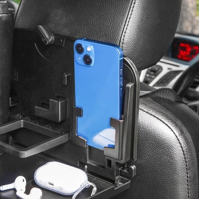 Gambar Otto Klasse Meja Lipat Mobil Headrest Compact - Hitam