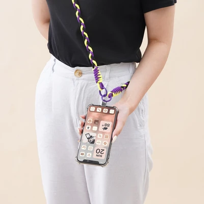 Gambar Ataru Lanyard Braided - Hijau/Ungu