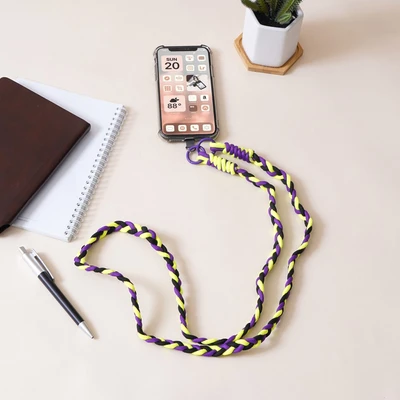Gambar Ataru Lanyard Braided - Hijau/Ungu