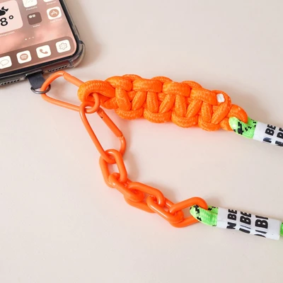 Gambar Ataru Lanyard Kombinasi - Orange/Hijau