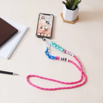 Gambar Ataru Lanyard Kombinasi - Biru/pink