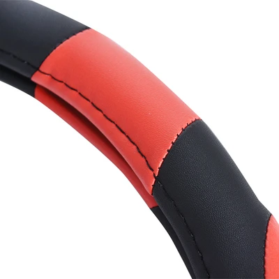 Gambar Otto Klasse Sarung Stir Mobil Grip - Hitam/Merah