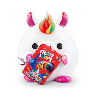 Gambar Zuru Ukuran M Set Boneka Plush Surprise Snackles 5 S1