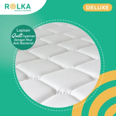 Gambar Rolka Deluxe 100x200x27 Cm Kasur Pocket Springbed In Box