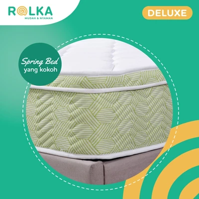 Gambar Rolka Deluxe 120x200x27 cm Kasur Pocket Springbed In Box