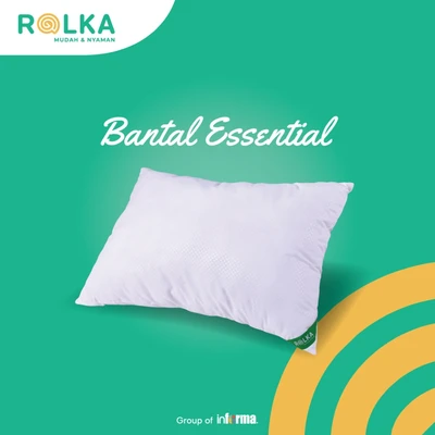 Gambar Rolka Essential 46x65 Cm Bantal - Putih