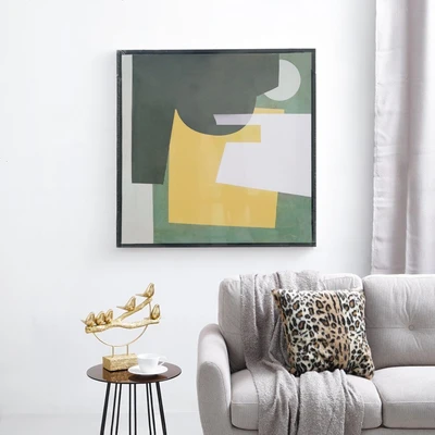 Gambar Informa Hiasan Dinding Kanvas Print Abstract 50x50 cm - Mix