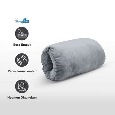 Gambar Sleeplite 40x29x18 Cm Bantal Tidur - Abu-abu