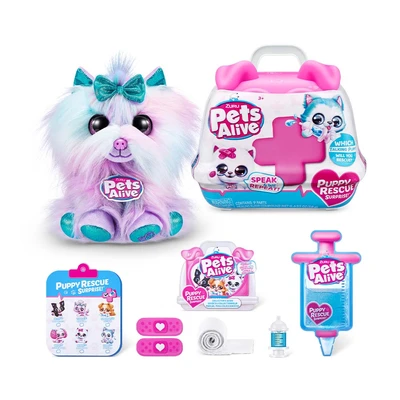 Gambar Zuru Set Plush Pets Alive Petshop Surprise S3 Random