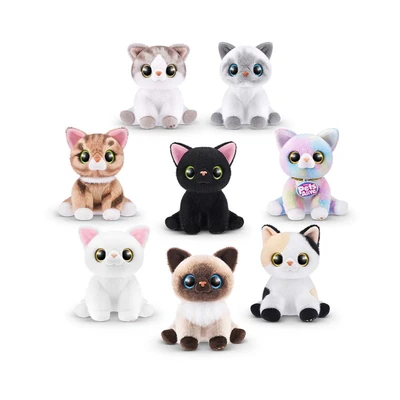 Gambar Zuru Set Boneka Plush Pets Alive Smitten Kitten S1 Random