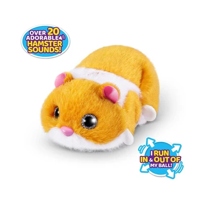 Gambar Zuru Set Boneka Plush Pets Alive Hamstermania S1 Random