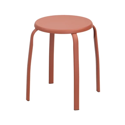 Gambar Soleil Bangku Spider Leg - Merah Terracotta