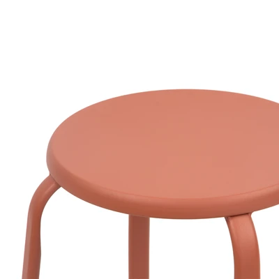 Gambar Soleil Bangku Spider Leg - Merah Terracotta