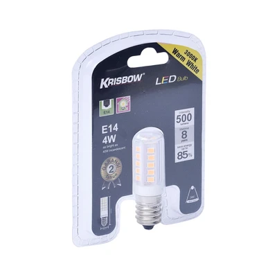 Gambar Krisbow Corn Bohlam Led 4 Watt Warm White E14 - Kuning