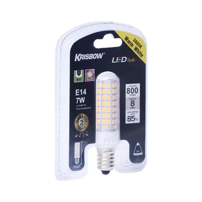 Gambar Krisbow Bohlam LED Corn 7 Watt 800 Lumen Warm White E14 - Kuning
