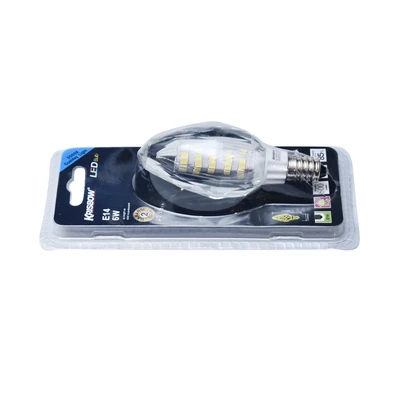 Gambar Krisbow Bohlam LED Crystal 6 Watt 600 Lumen Cool Daylight E14 - Putih