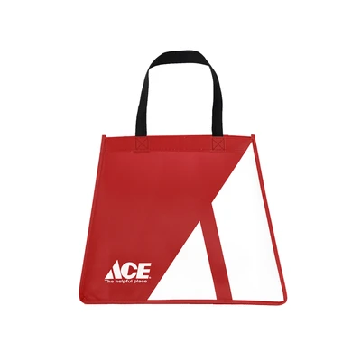 Gambar Ace Ukuran M Tas Belanja Trapezoid - Merah