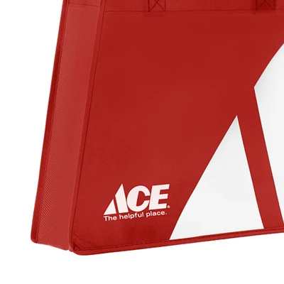 Gambar Ace Ukuran M Tas Belanja Trapezoid - Merah