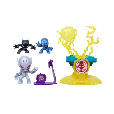 Gambar Marvel Set Figure Stunt Squad Villain Knockdown F7 Random