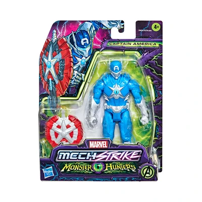 Gambar Marvel Robot Mech Strike Monster Hunters Captain America