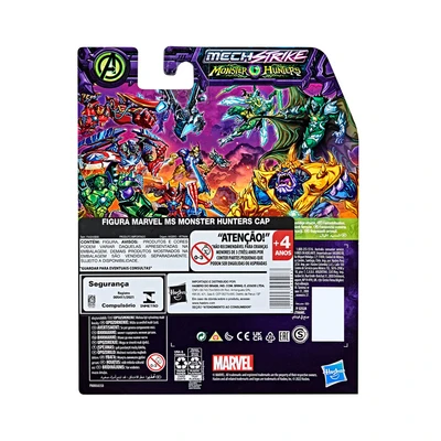 Gambar Marvel Robot Mech Strike Monster Hunters Captain America