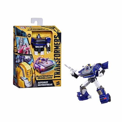 Gambar Transformers Robot Buzzworthy Bumblebee Legacy Deluxe Silverstrea