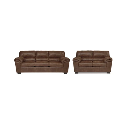 Gambar Ashley Bladen Set Sofa Fabric - Cokelat Coffee