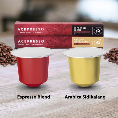 Gambar Acepresso Set Bundling Espresso Blend & Sidikalang Kopi Kapsul