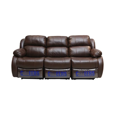 Gambar Cheers Madison Sofa Recliner Kulit 3 Seater - Cokelat