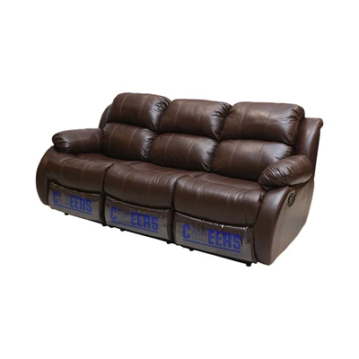 Gambar Cheers Madison Sofa Recliner Kulit 3 Seater - Cokelat