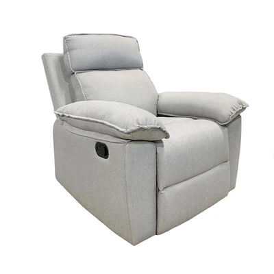 Gambar Selma Lorry Sofa Recliner Fabric 1 Seater - Abu-abu