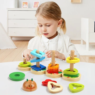 Gambar Top Bright Set Stacking Caterpillar 7152
