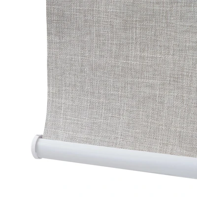 Gambar Forhom 90x200 Cm Roller Blind Blackout Textured - Abu-abu