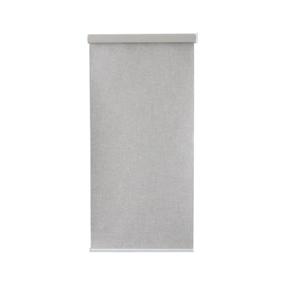 Gambar Forhom 120x250 Cm Roller Blind Blackout Textured - Abu-abu